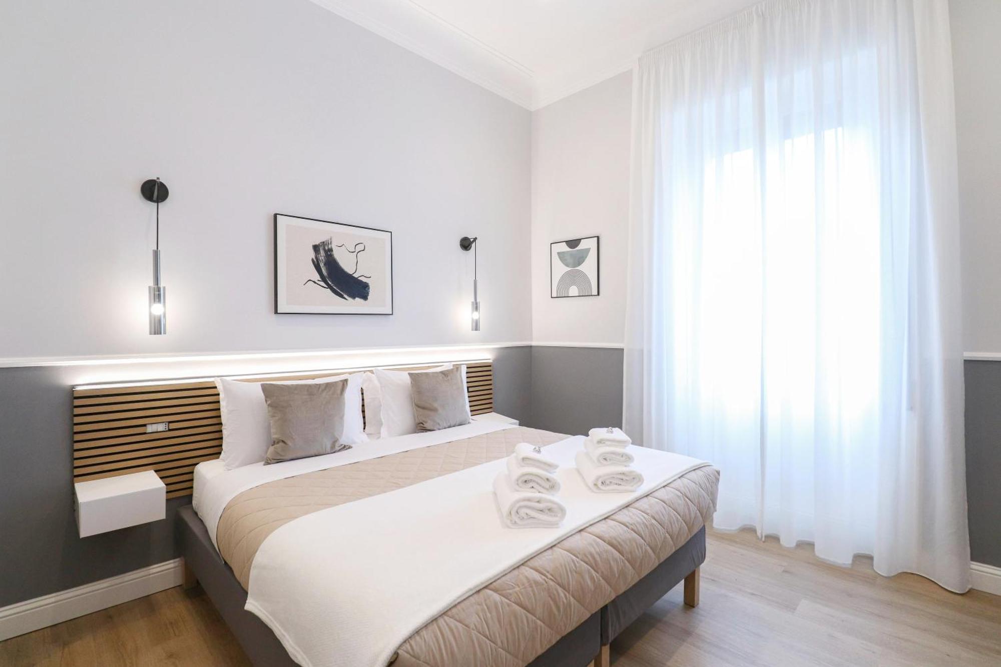 Casa de hóspedes St Peter & Vatican Luxury - Boutique In Centre & Vatican - Ac, Wifi & Metro 5 Min *